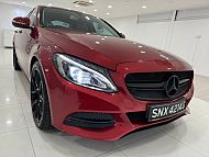 Mercedes Benz C200 Avantgrade R17 New Shape LED Red 2015 Sunroof